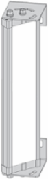 Safety light curtain mirror XUSZMD, Mirrors for light curtains with fastening systems 400 mm, Hp = 310 mm