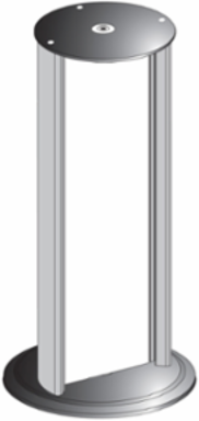 Telemecanique Safety light curtains XUSL, Column with mirror 1200 mm for light curtains, Hp = 910 mm