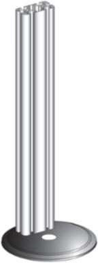 Telemecanique Safety light curtains XUSL, Column without mirror 1200 mm for light curtains, Hp = 1210 mm