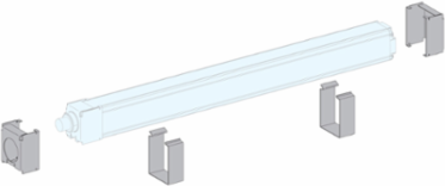 Telemecanique Safety light curtains XUSL, Fixation bracket for Protective screen for light curtains