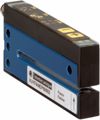 Photoelectric sensors XU, XUY, fork, teach, 2X59mm, 12...24 VDC, M8