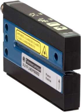 Photoelectric sensors XU, XUY, fork, laser, pot +/-, 2X42mm, 12...24 VDC, M8