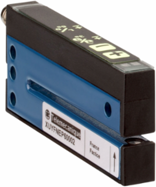 Photoelectric sensors XU, XUY, fork, pot +/-, 5X59mm, 12...24 VDC, M8