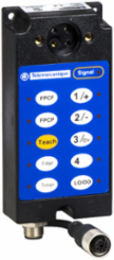 Photoelectric fiber amplifier XUY, 4 channels, PNP/NPN, 4 colors, 4 color