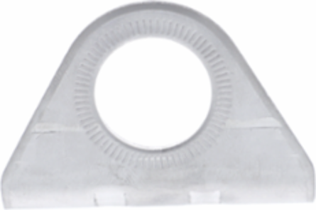 90° fixing bracket, Photoelectric sensors XU, accessory for sensor, Ø 18 mm, stainless steel
