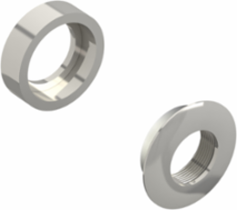 Accessory for side panel, Photoelectric sensors XU, sensor, Ø 18 mm, flush mounting nut, stainless steel