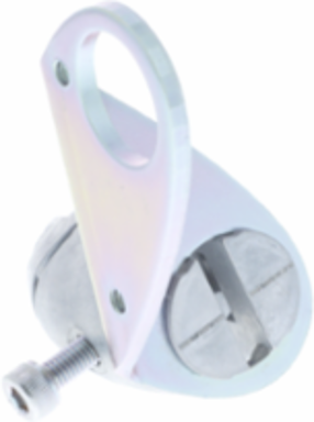 Photoelectric sensors XU, accessory for sensor, 3D fixing kit, bracket with ball joint, Ø 18 mm