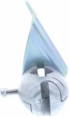 Photoelectric sensors XU, accessory for sensor, 3D fixing kit, bracket with ball joint, Ø 12 mm