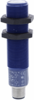 Ultrasonic sensors XX, ultrasonic sensor cylindrical M18, Sn 0.15 m, 2 NO, M12 connector