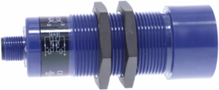 Ultrasonic sensors XX, ultrasonic sensor cylindrical M30, Sn 1 m, NC + NO, M12 connector