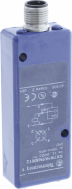 Ultrasonic sensors XX, ultrasonic sensor parallelepipedic, Sn 0.25 m, NO, M12 connector