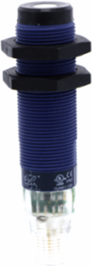 Ultrasonic sensors XX, ultrasonic sensor cylindrical M18, Sn 0.5 m, 4...20 mA, M12 connector
