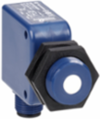 Ultrasonic sensors XX, ultrasonic sensor parallelepipedic, Sn 0.5 m, 4...20 mA, M12 connector