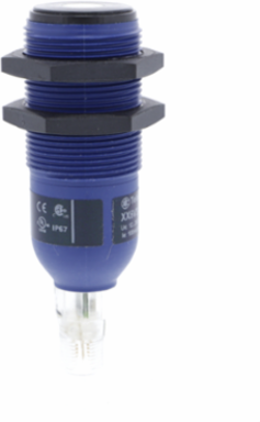 Ultrasonic sensors XX, ultrasonic sensor cylindrical M30, Sn 1 m, 0...10 V, M12 connector