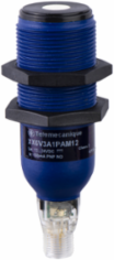 Ultrasonic sensors XX, ultrasonic sensor cylindrical M30, Sn 1 m, 0...10 V, M12 connector