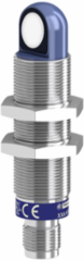 Ultrasonic sensors XX, ultrasonic sensor cyl. 90 deg M18, Sn=1 m, analog 4 20 mA, SYNC, connector M12