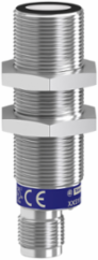 Ultrasonic sensors XX, ultrasonic sensor cylindrical M18, Sn=1 m, analog 0 10 V, SYNC, connector M12