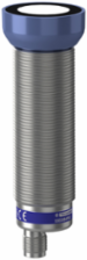 Ultrasonic sensors XX, ultrasonic sensor, metal, cylindrical M30, straight, 4 m, PNP
