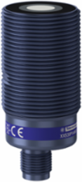 Ultrasonic sensors XX, ultrasonic sensor, plastic, cylindrical M30, straight, 1 m, 4...20 mA