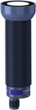 Ultrasonic sensors XX, ultrasonic sensor, plastic, cylindrical M30, straight, 4 m, 0...10 V
