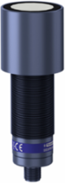 Ultrasonic sensor, plastic, cylindrical M30, straight, 8 m, 0…10 V+PNP