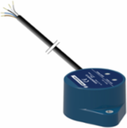 Ultrasonic sensor, plastic, Wide Beam Φ54, 3m, 0.5…4.5V+PNP, 0.5m cable
