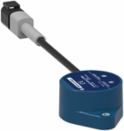 Ultrasonic sensor, plastic, Wide Beam Φ54, 3m, CAN SAE J1939, 0.15m cable+ 6pin Deutsch male connector