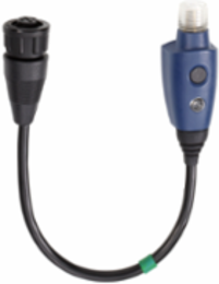 Teach mode pushbutton, selection of detection window, for ultrasonic sensor