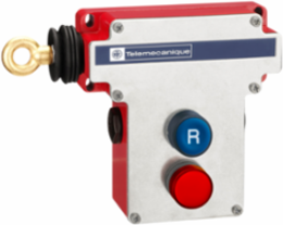 Latching emergency stop rope pull switch, Telemecanique rope pull switches XY2C, cable 300 VAC 10amp XY2CE+options