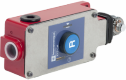 Latching emergency stop rope pull switch, Telemecanique rope pull switches XY2C, trip wire cable 240 VAC 10 A XY2C