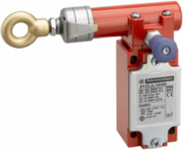 Latching emergency stop rope pull switch, Telemecanique rope pull switches XY2C, e XY2CJ, left side, 2NC+1 NO, ISO M20
