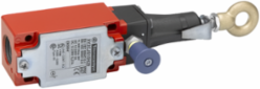 Latching emergency stop rope pull switch, Telemecanique rope pull switches XY2C, e XY2CJ, straight, 2NC+1 NO, Pg13.5