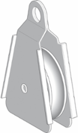 Telemecanique Emergency stop rope pull switches XY2C, pulley for cable Ø 5 mm maximum, for XY2C