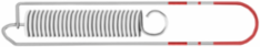 Telemecanique Emergency stop rope pull switches XY2C, XY2CED 2 End Springs