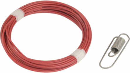 Telemecanique Emergency stop rope pull switches XY2C, mounting kit, Ø 3.2 mm, L 10.5 m