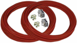 Telemecanique Emergency stop rope pull switches XY2C, XY2CED mounting kit accessories & cable D=5 mm L=2x70m