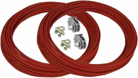 Telemecanique Emergency stop rope pull switches XY2C, XY2CED mounting kit accessories & cable D=5 mm L=2x100m