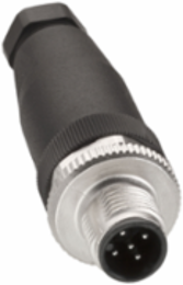 Male, M12, 5 pin, straight connector, cable gland Pg 7