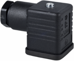 Female, DIN 43650 A, 4 pin, elbowed connector, cable gland Pg 11