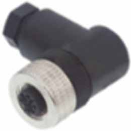 Con. M12, Female, 90°, 5 pins, 25 m pre wired