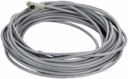 Pre wired connectors XZ, elbowed female, M8, 3 pins, cable PVC 10 m