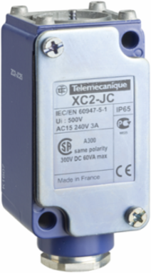Limit switch body, Limit switches XC Standard, ZC2J, fixed, without display, 2C/O