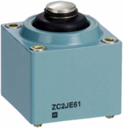 Limit switch head, Limit switches XC Standard, ZC2J, metal end plunger