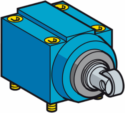 Limit switch head, Limit switches XC Standard, ZC2J, side steel roller plunger vertical