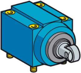 Limit switch head, Limit switches XC Standard, ZC2J, side steel roller plunger vertical