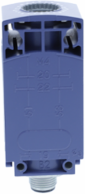 Limit switch body, Limit switches XC Standard, ZCD, compact, 1NC+1 NO, snap action, M12 5P