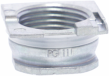 Cable gland entry, Pg 11, for limit switch, metal body