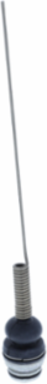 Limit switch head, Limit switches XC Standard, ZCE, cat's whisker with nitrile boot