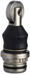 Limit switch head, Limit switches XC Standard, ZCE, steel roller plunger with nitrile boot
