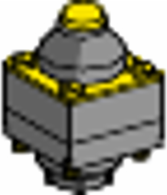 Limit switch head, Limit switches XC Standard, ZCKD, metal end plunger with boot
